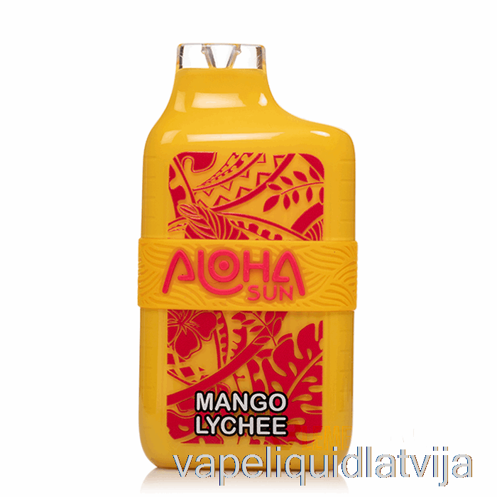 Aloha Sun 7000 Vienreizējās Lietošanas Mango Ličī Vape šķidrums